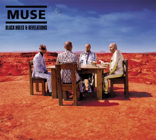 surreal album cover art by muse
