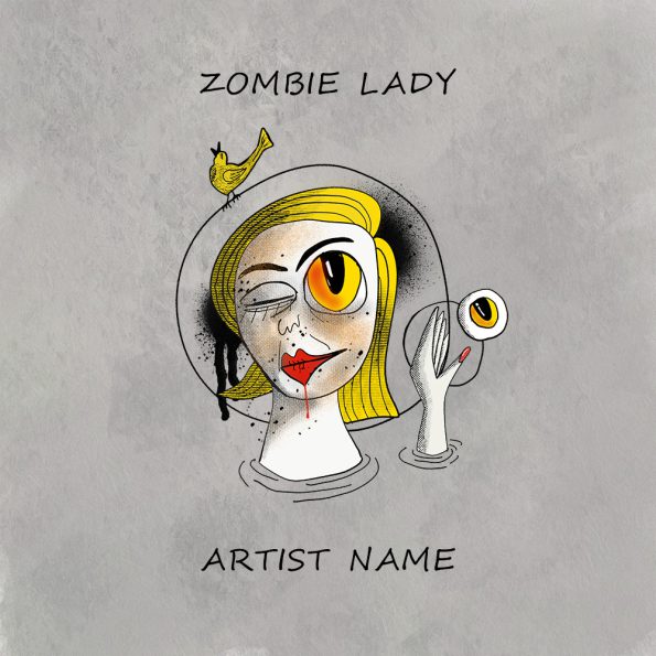 zombie lady album art cover
